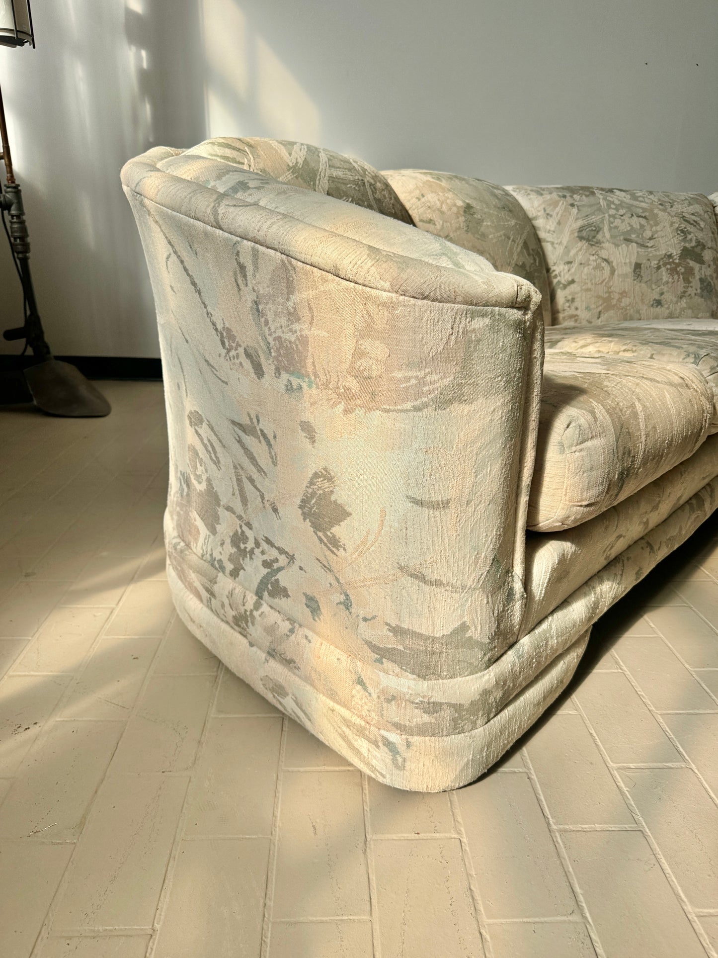 Postmodern Sculpted Sectional Sofa