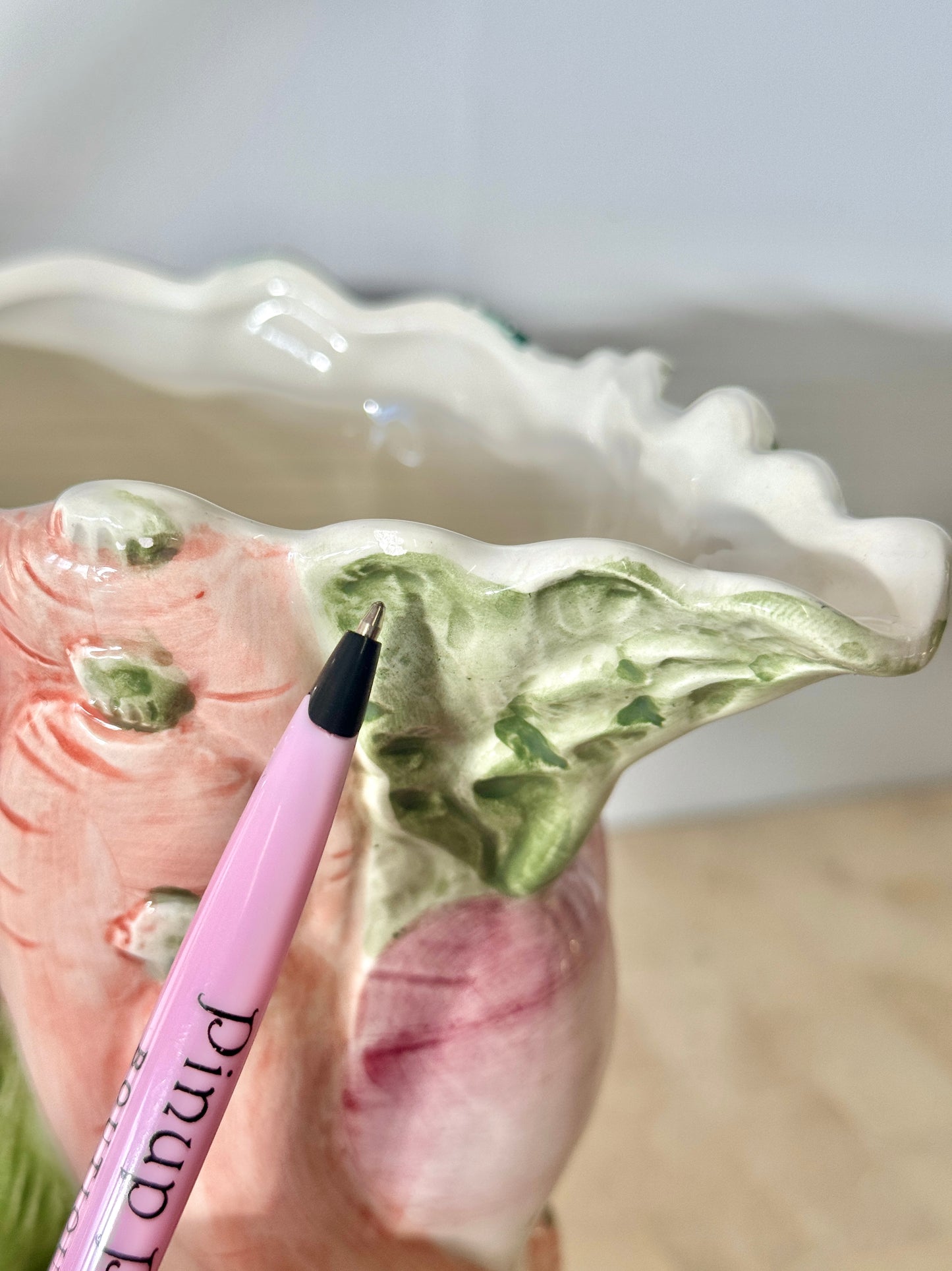 Vintage 1986 Fitz & Floyd Vegetable Garden Pitcher