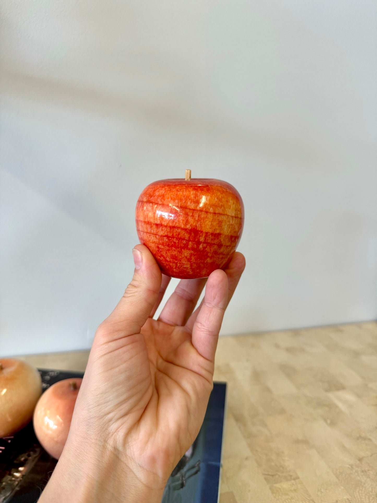 Vintage Alabaster Apples