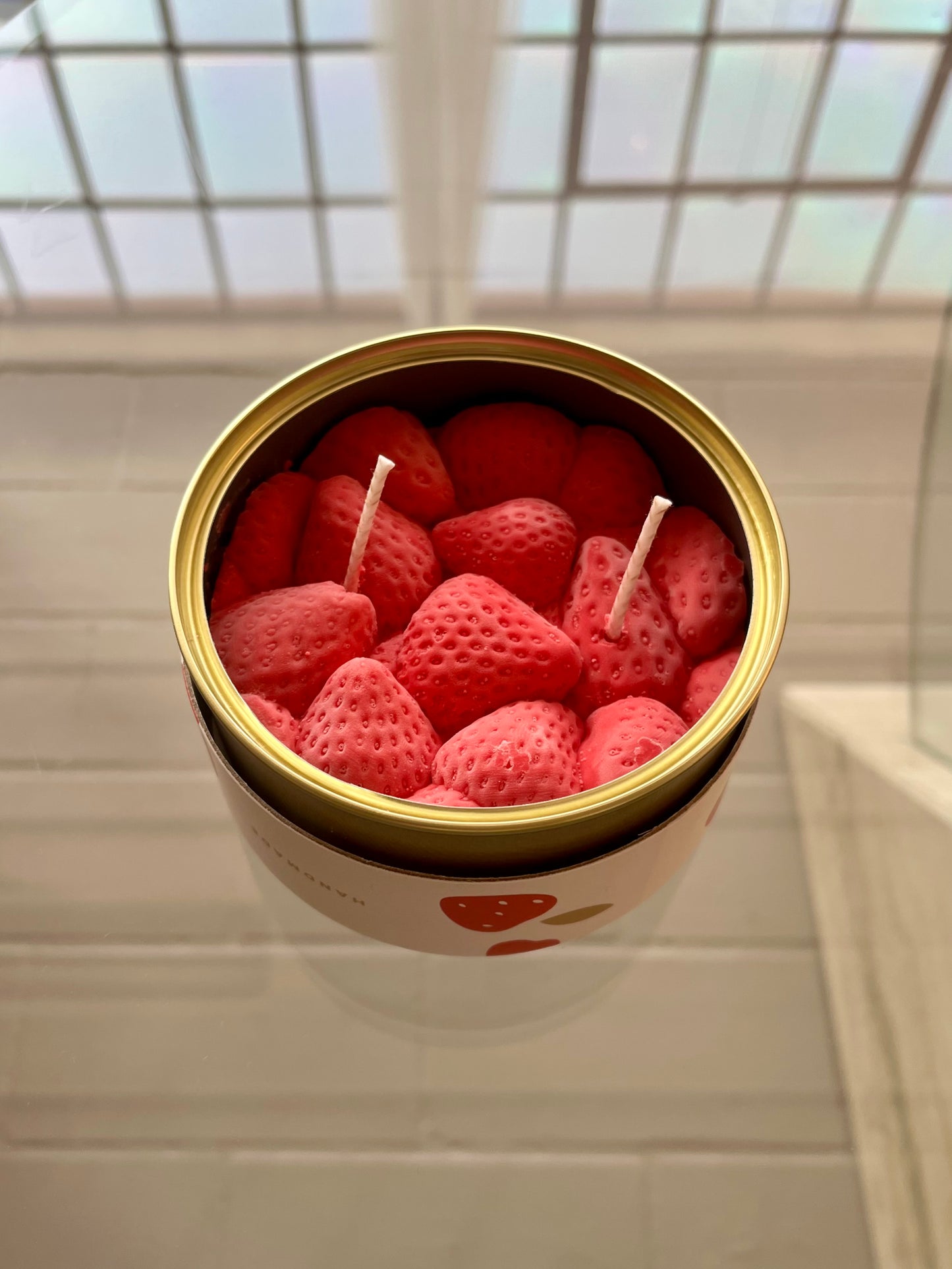CandleCan Ripe Strawberries Tin Candle