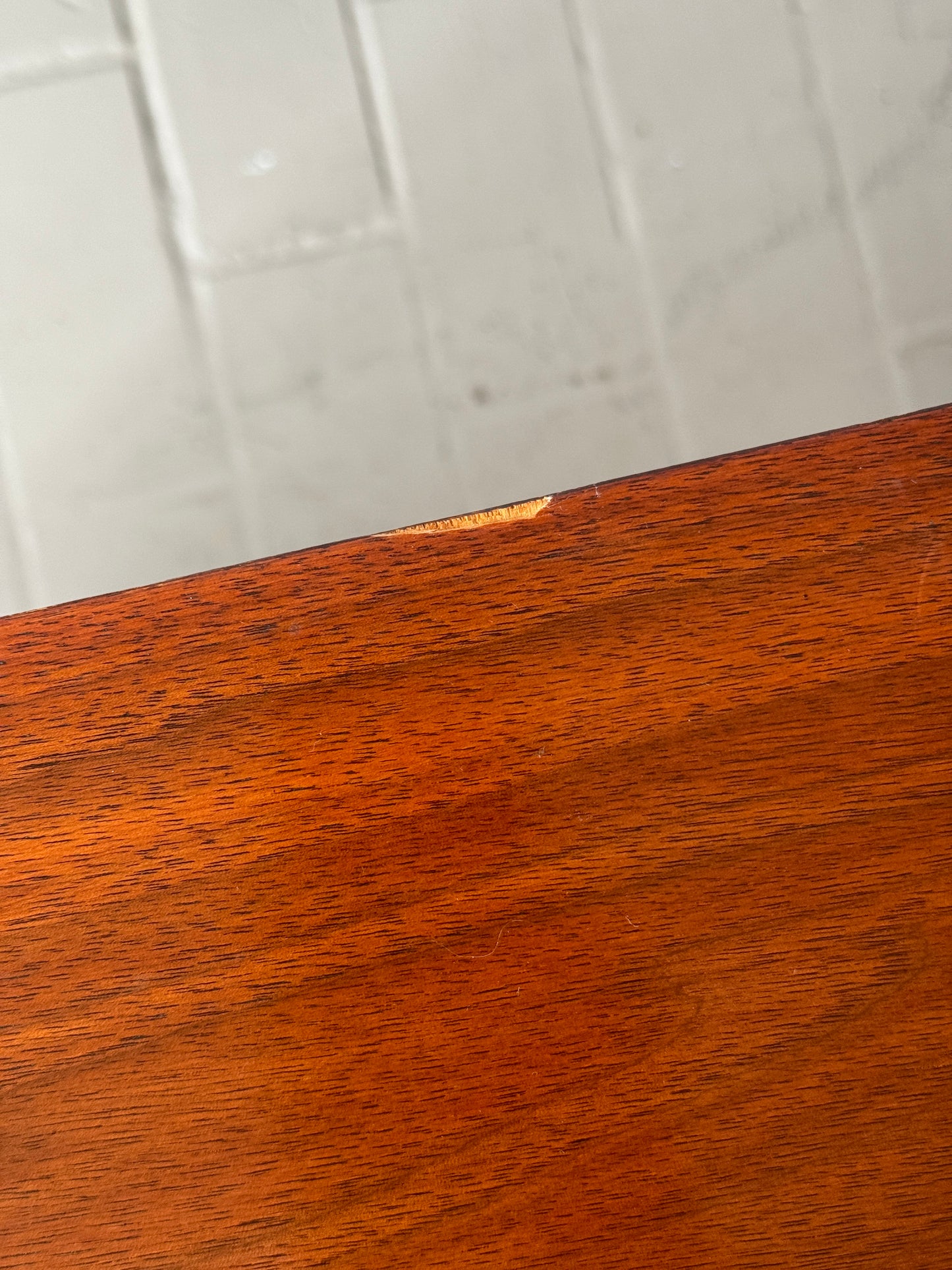 Pair MCM RWay Walnut Nightstands