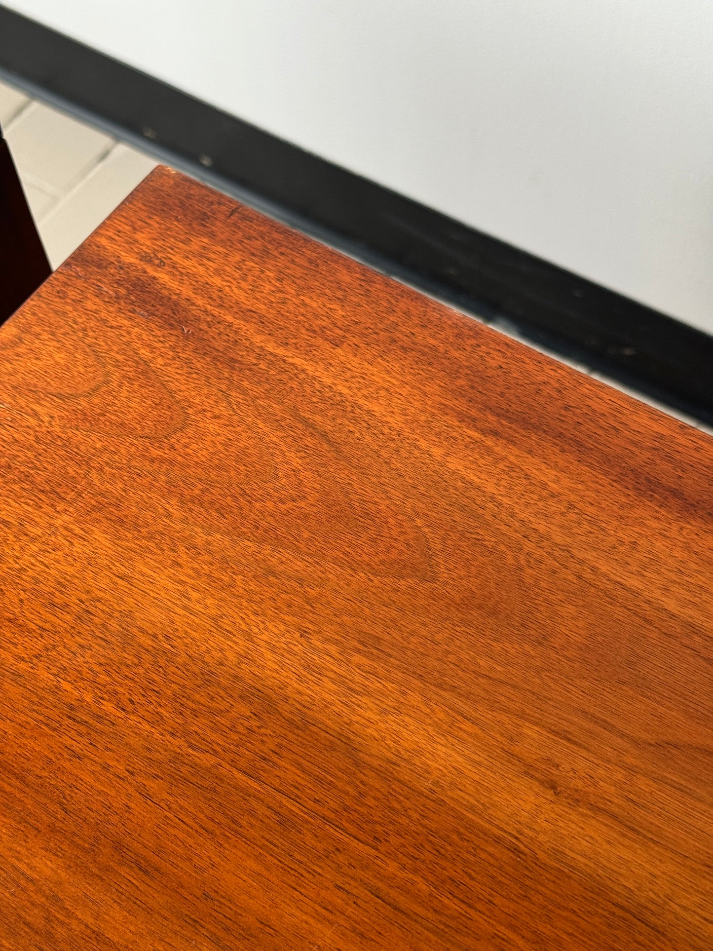 Pair MCM RWay Walnut Nightstands