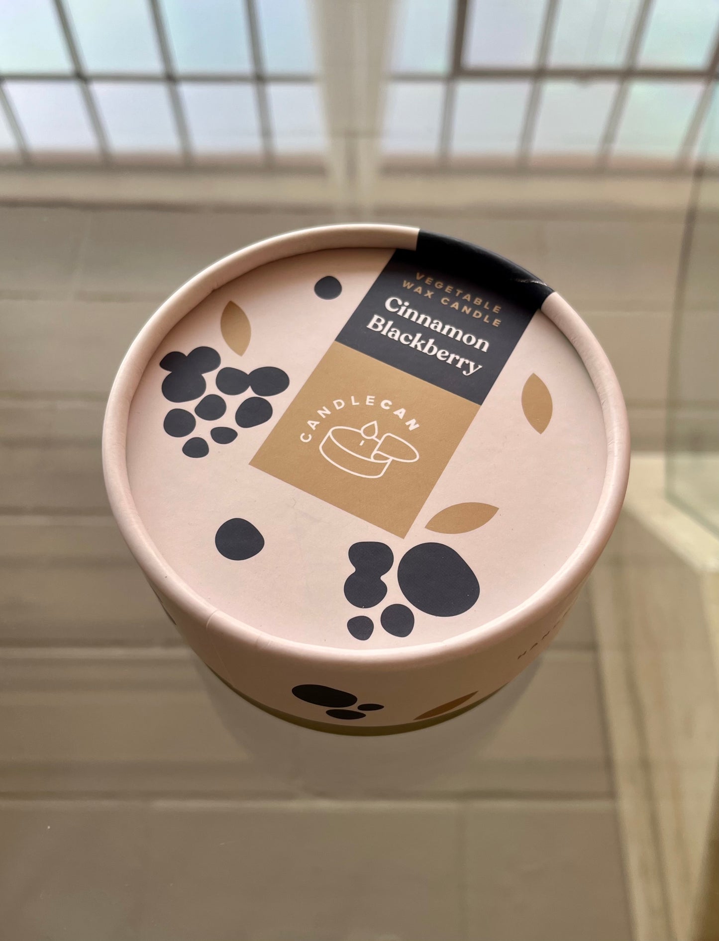 CandleCan Cinnamon Blackberry Tin Candle