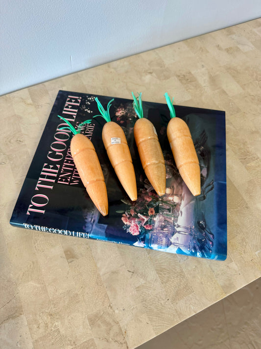 Vintage Alabaster Carrots