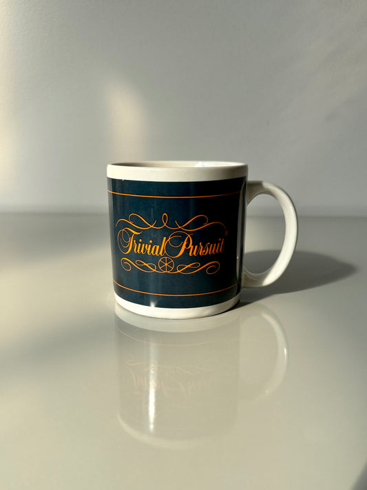 Vintage 1981 Trivial Pursuit Coffee Mug
