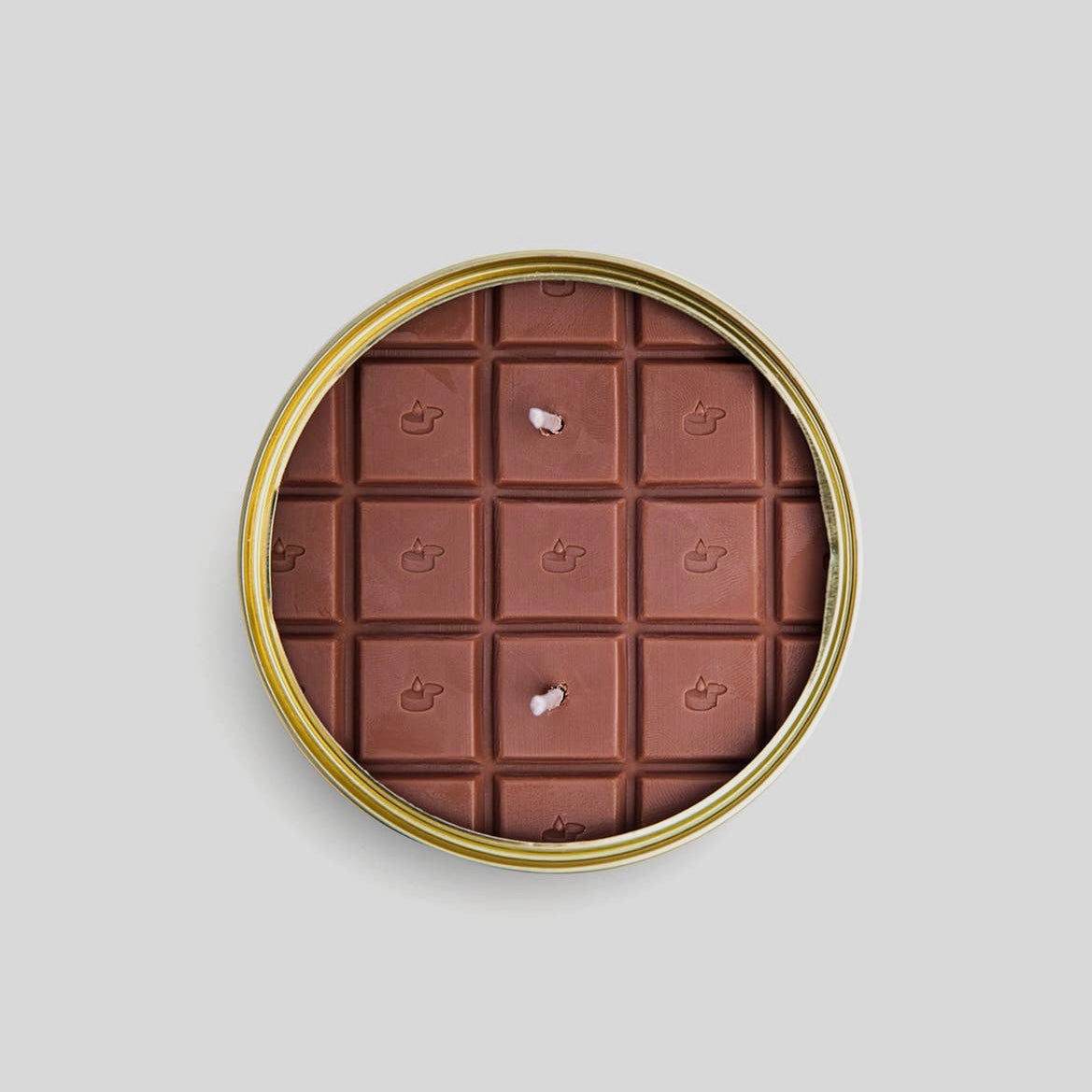CandleCan Chocolate Bar Tin Candle