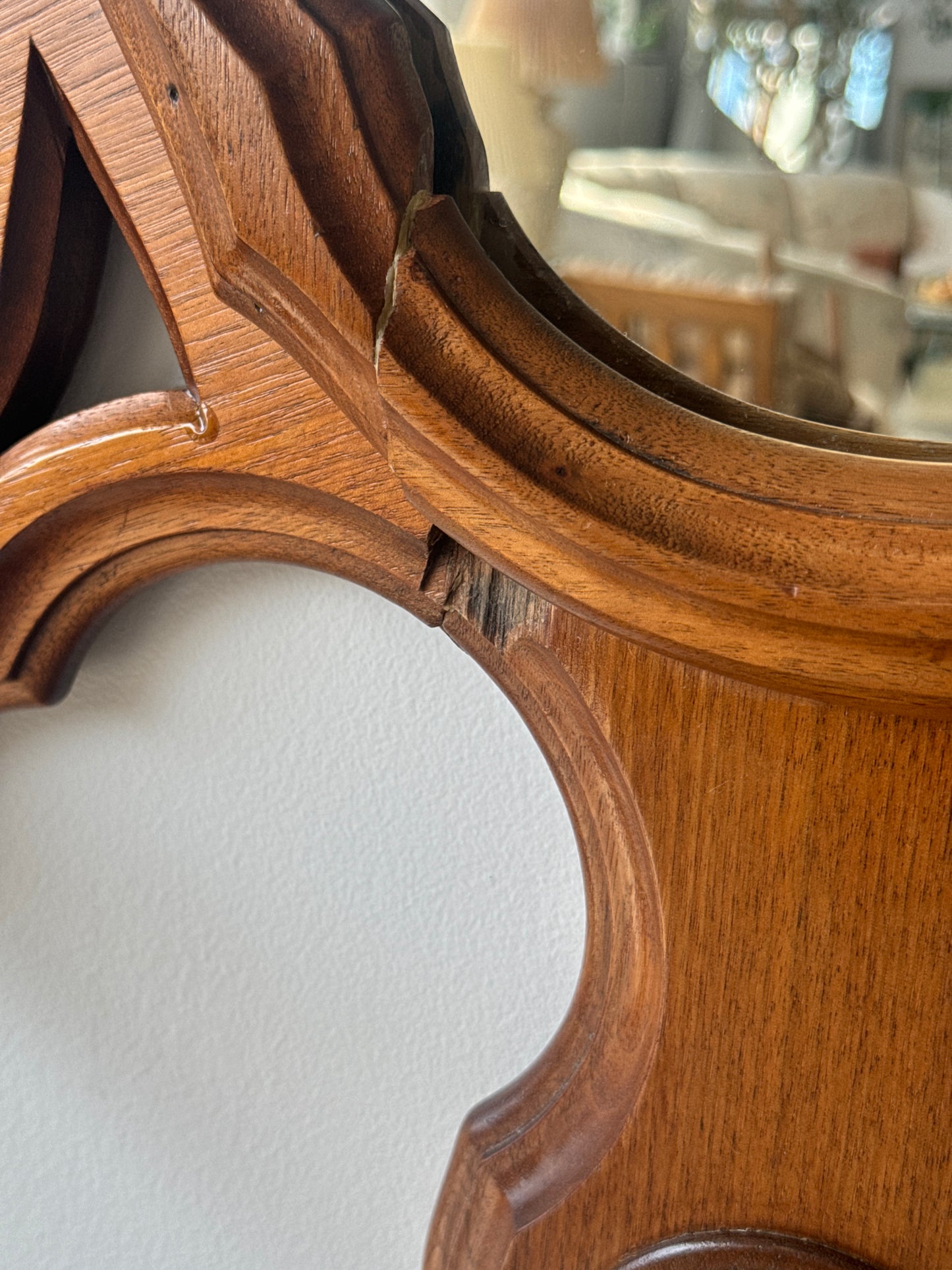 Antique Walnut “Medusa” Hall Tree