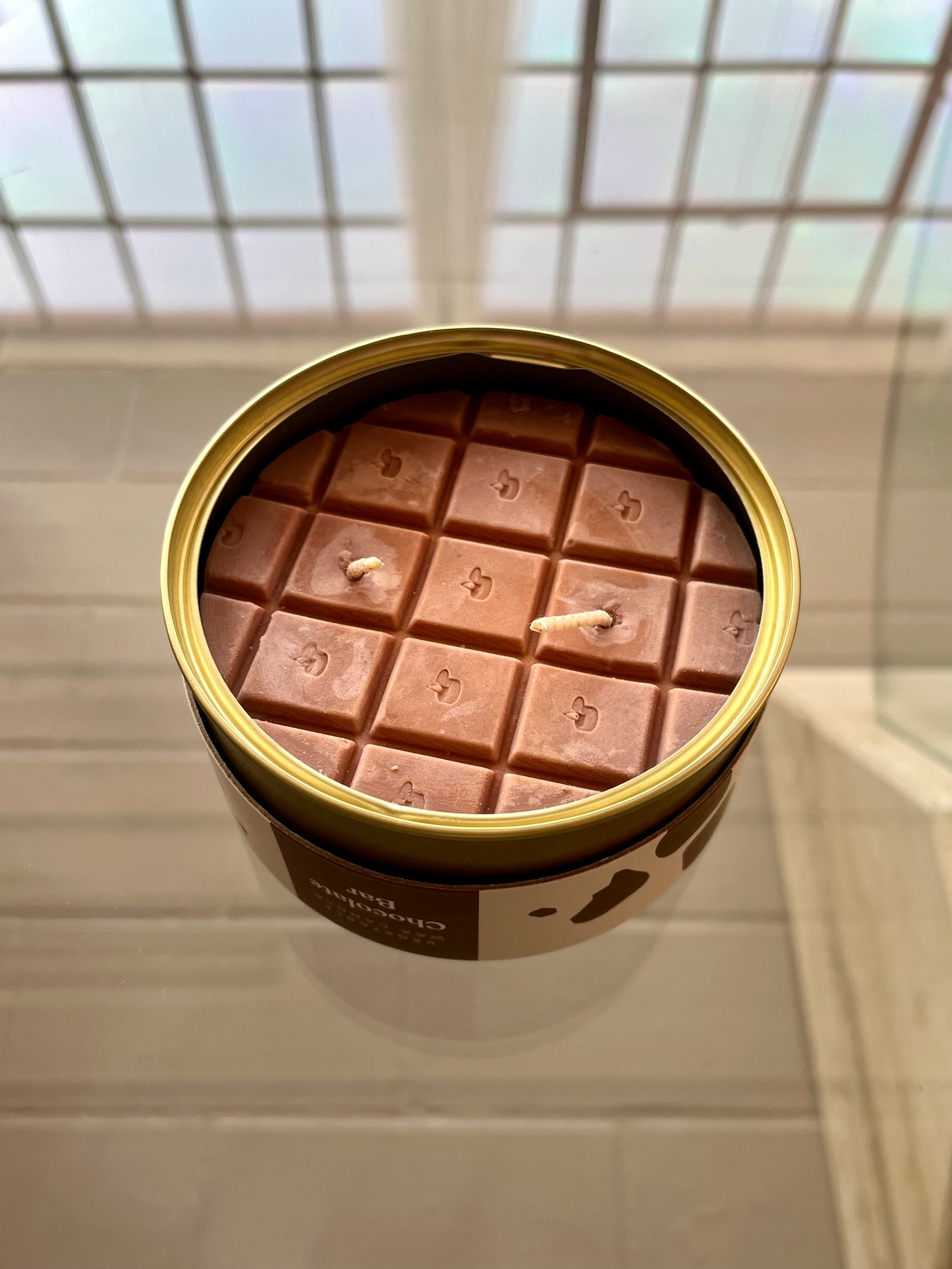CandleCan Chocolate Bar Tin Candle