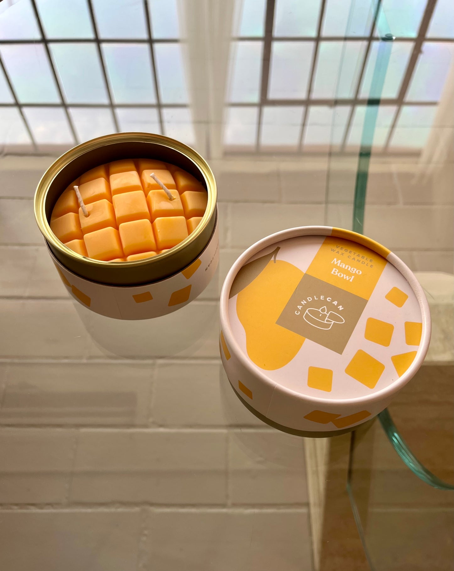 CandleCan Mango Bowl Tin Candle