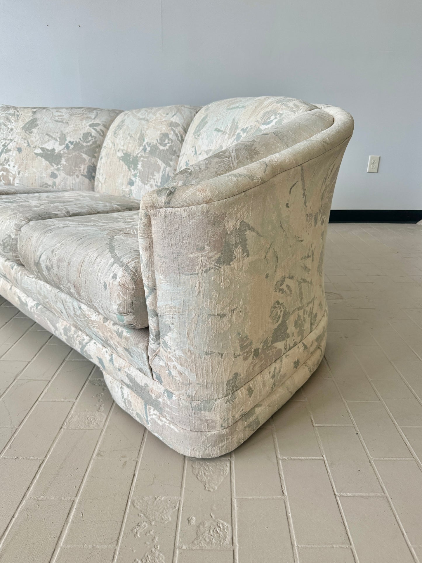Postmodern Sculpted Sectional Sofa
