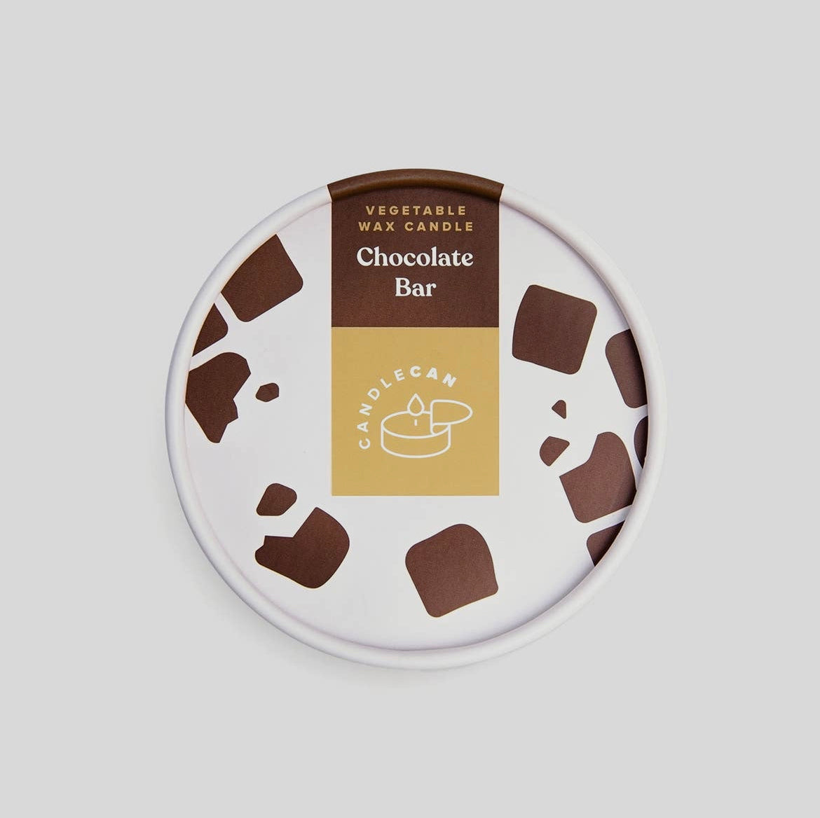 CandleCan Chocolate Bar Tin Candle