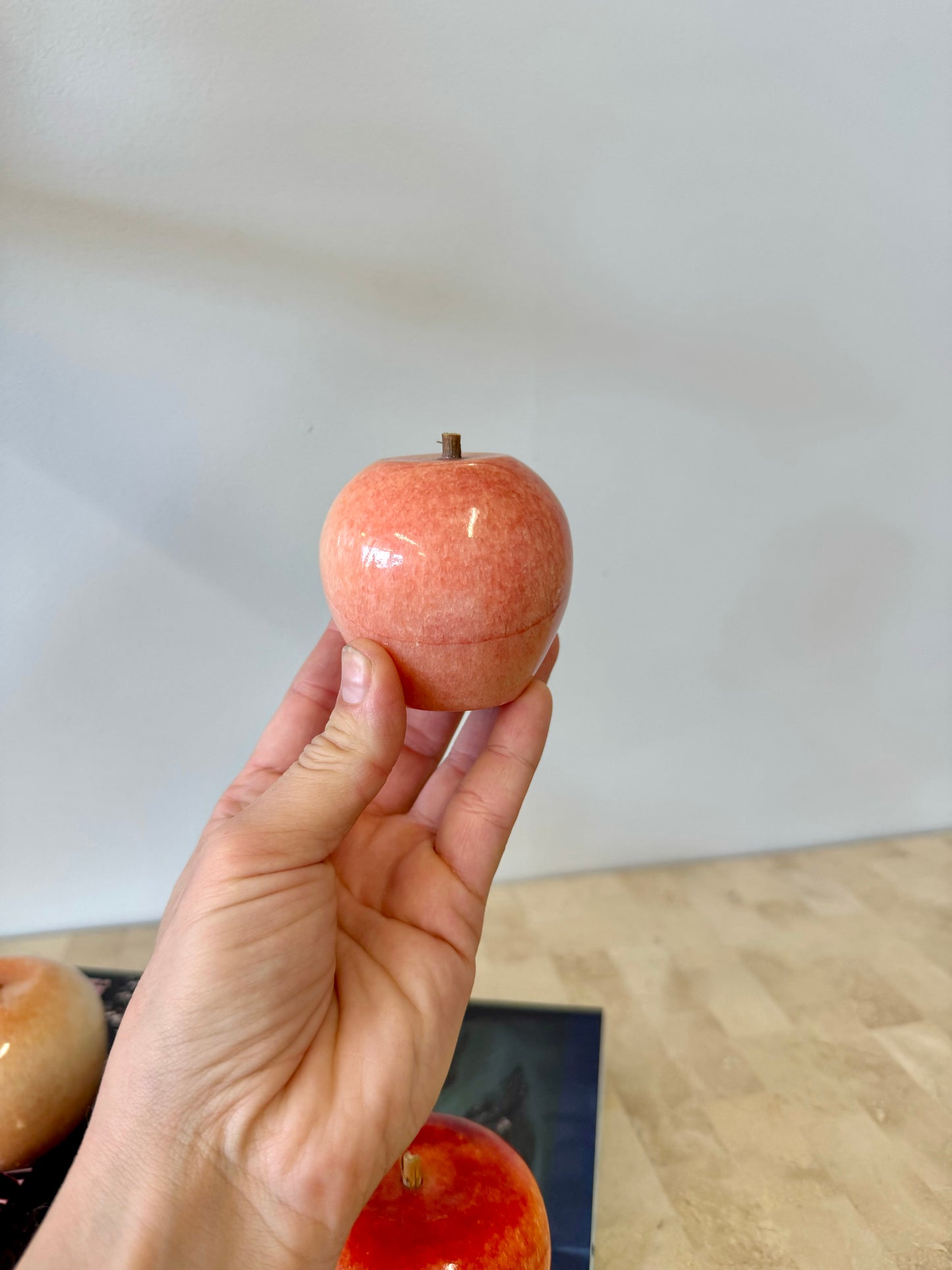 Vintage Alabaster Apples