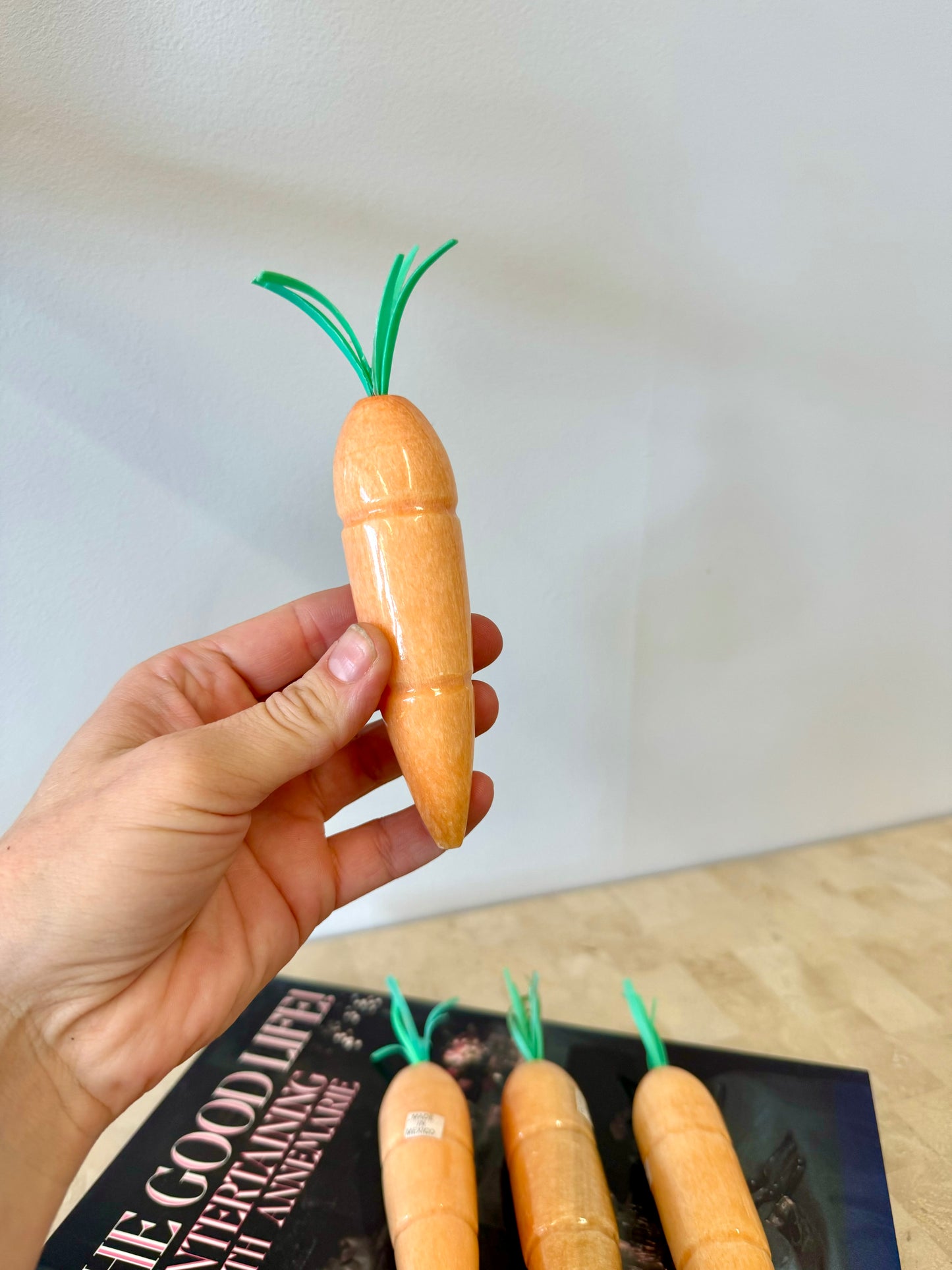 Vintage Alabaster Carrots