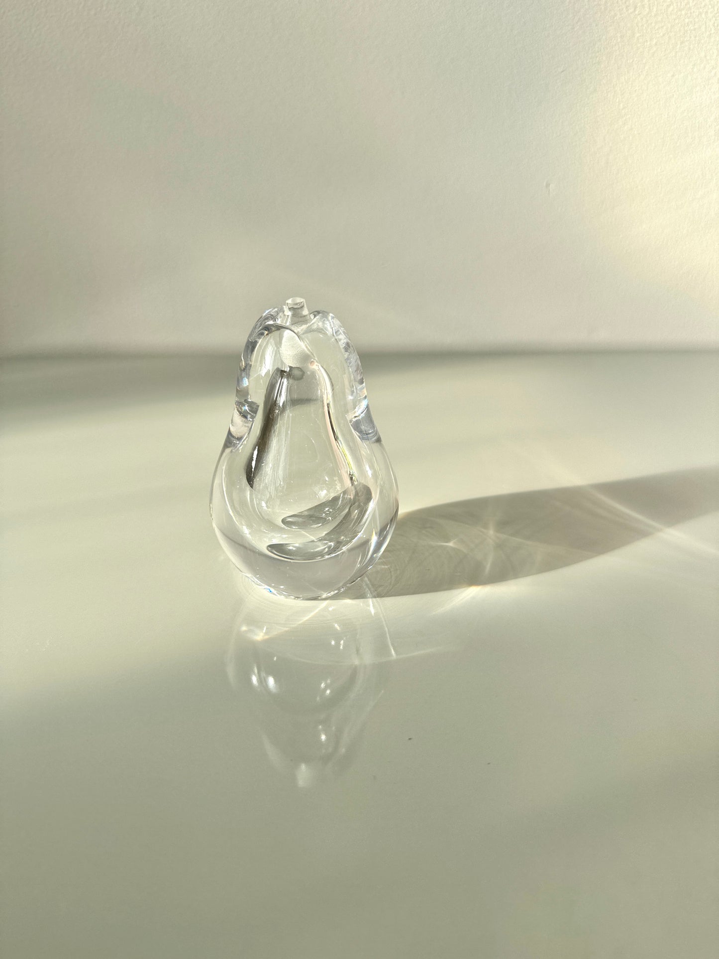 Vintage Kosa Boda Crystal Pear