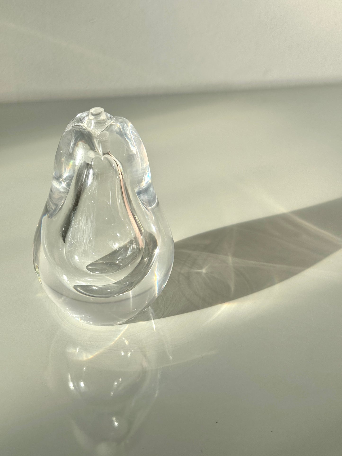 Vintage Kosa Boda Crystal Pear