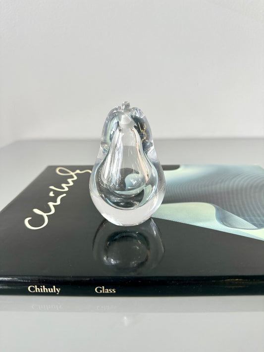Vintage Kosa Boda Crystal Pear