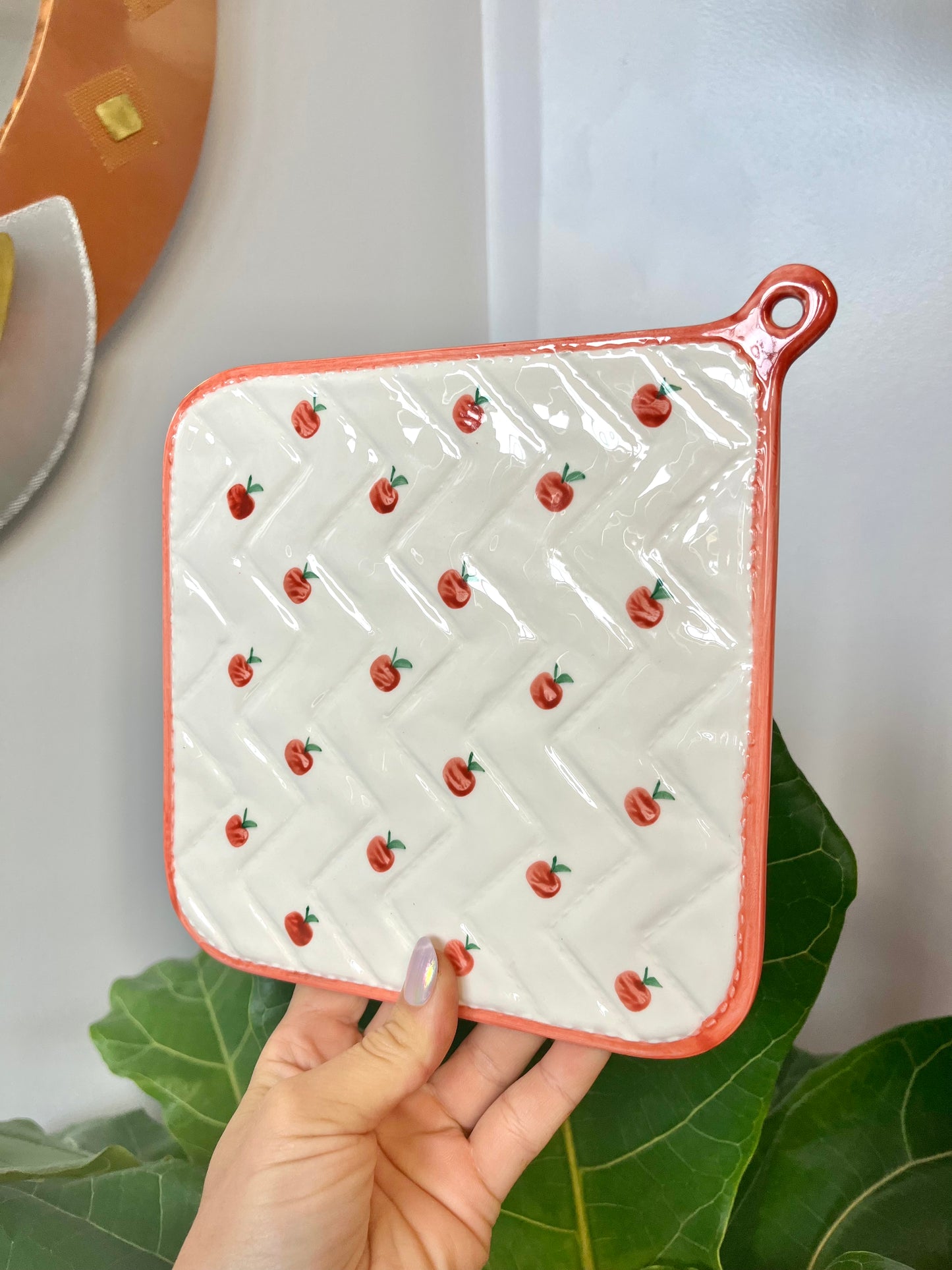 Vintage Sigma Ceramic “Pot Holder” Trivet