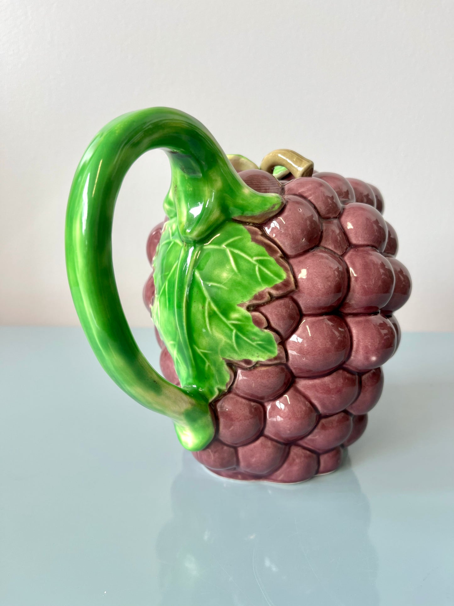 Vintage Ceramic Grape Pitcher