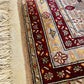 Vintage Hand Knotted Wool Rug Runner