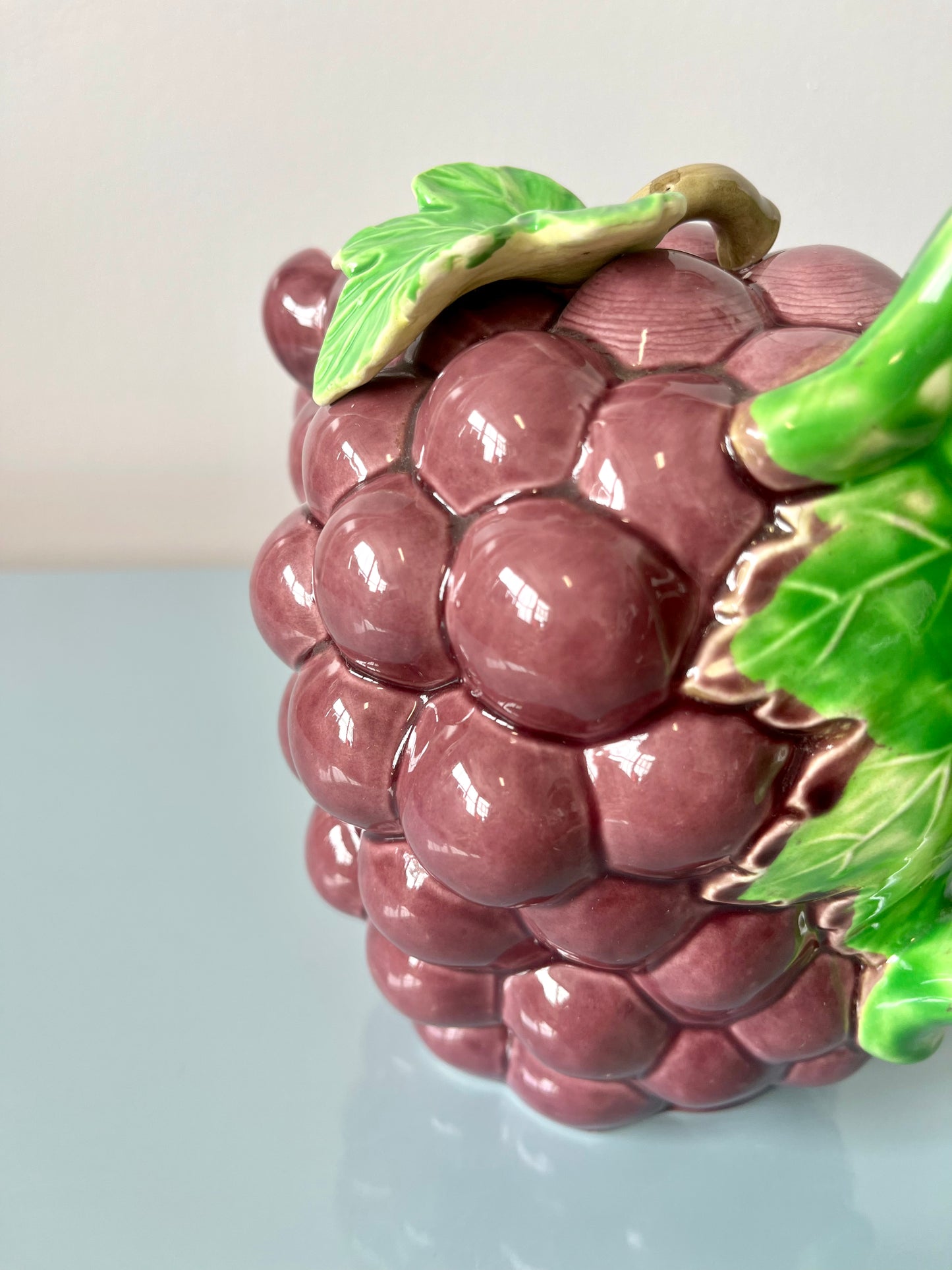Vintage Ceramic Grape Pitcher