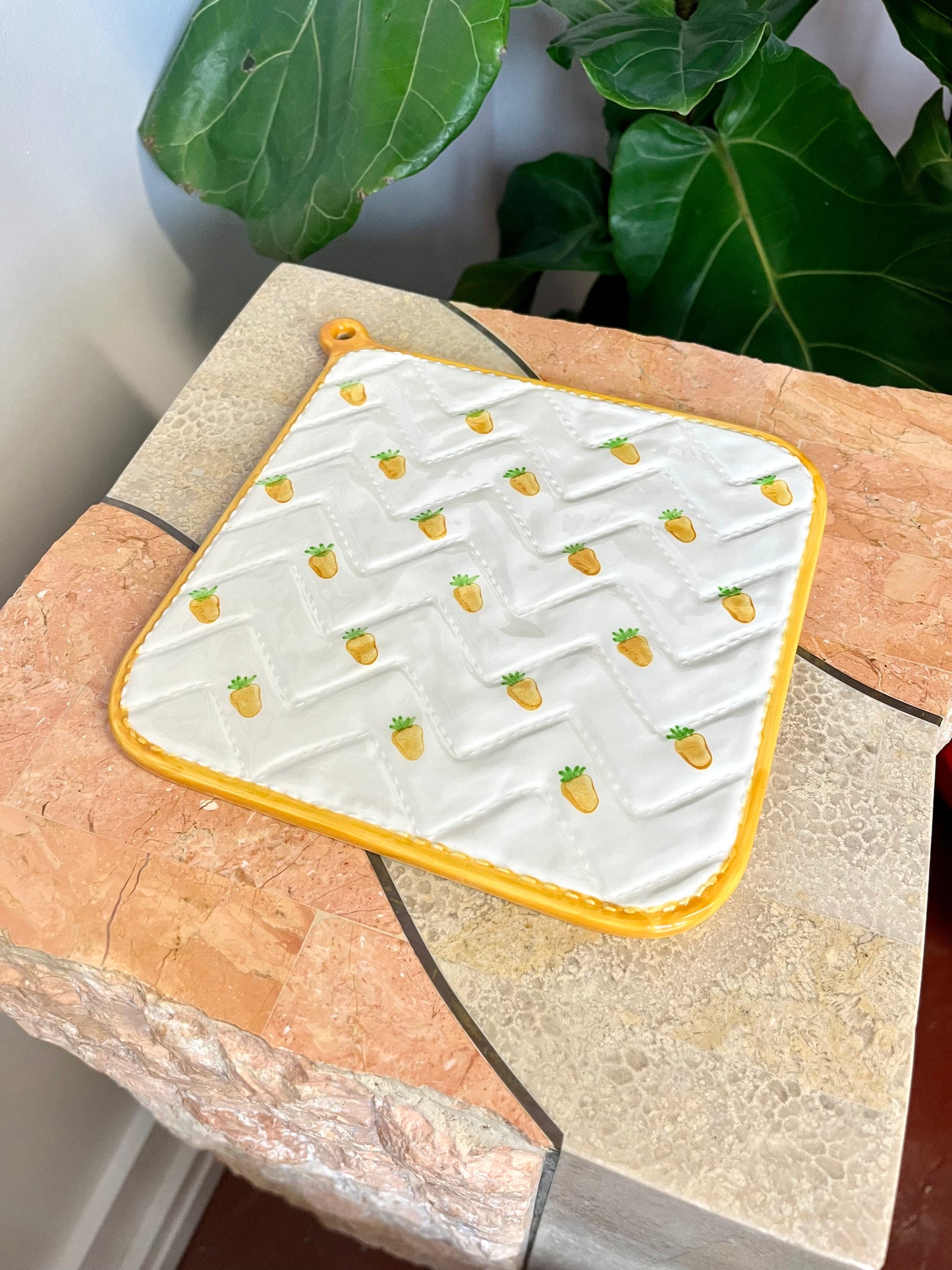 Vintage Sigma Ceramic “Pot Holder” Trivet