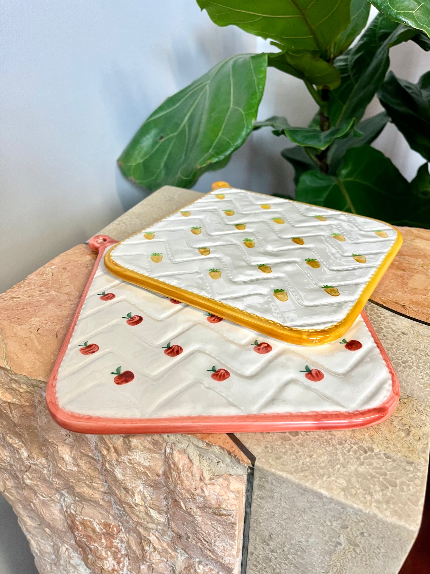 Vintage Sigma Ceramic “Pot Holder” Trivet