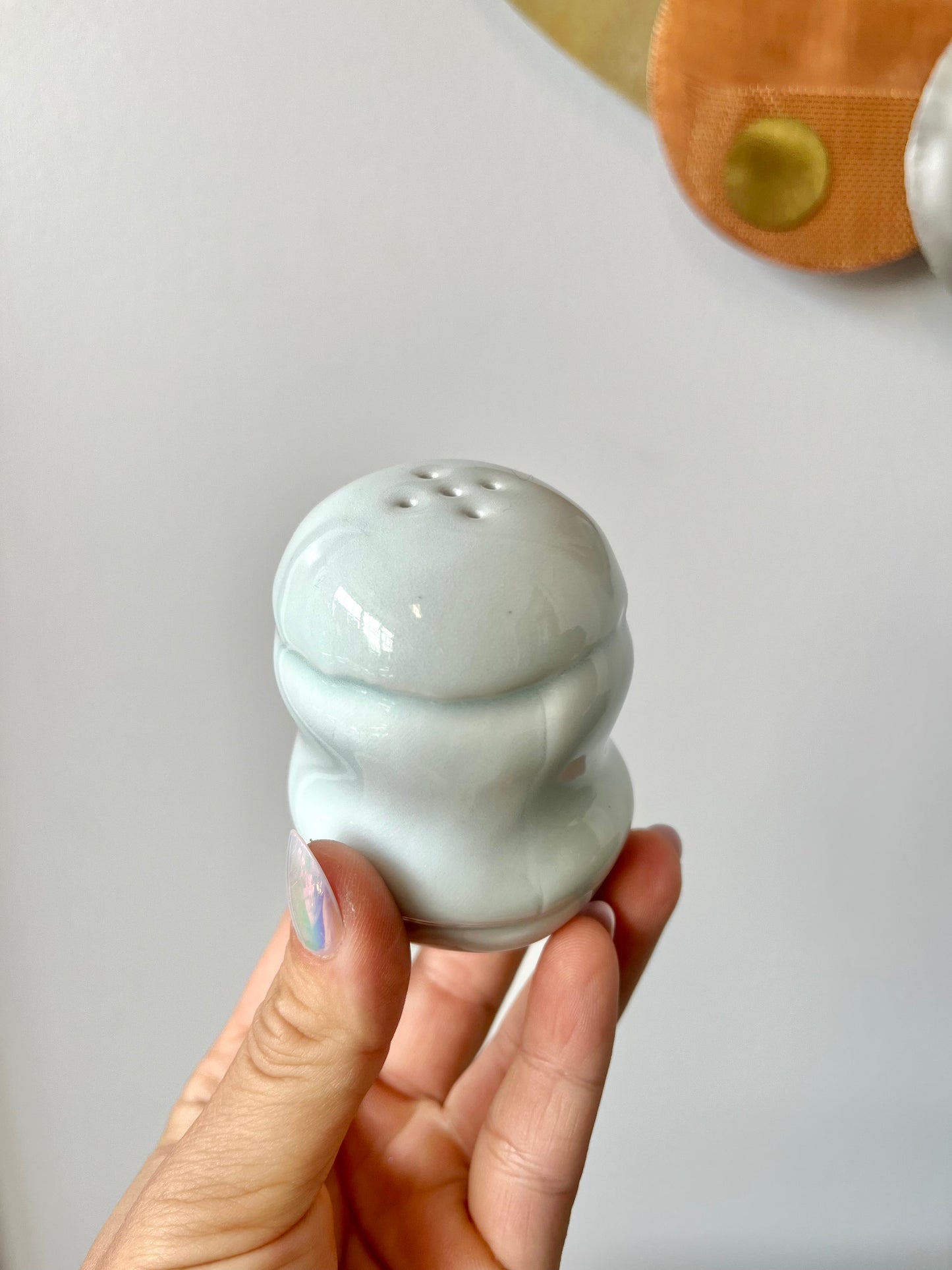 Vintage 1978 Studio Pottery Salt & Pepper Shakers