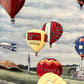 1986 Hot Air Jubilee Signed Print by Maggie LaNoue
