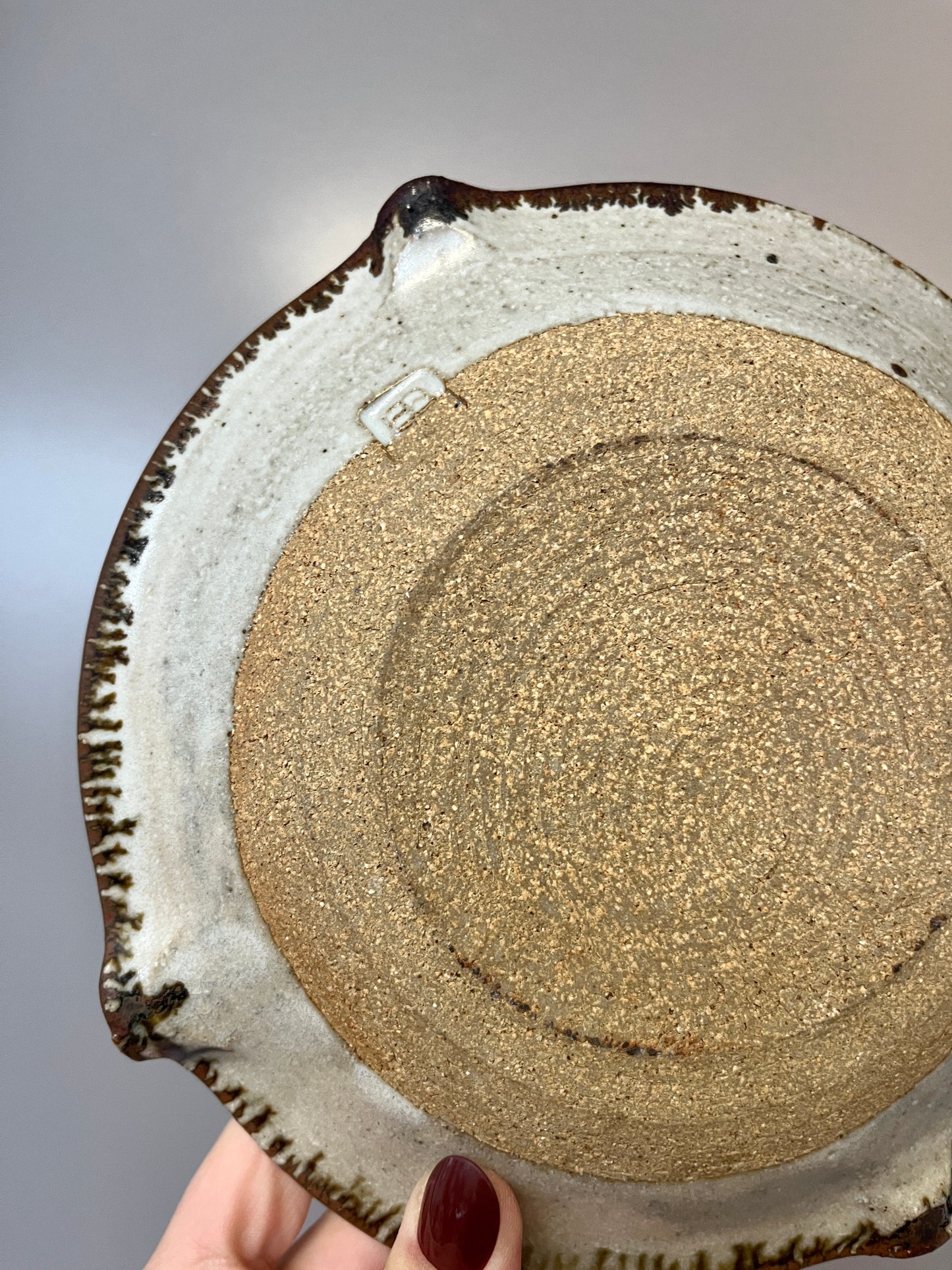 MCM Japanese Stoneware Ashtray