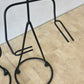 Postmodern Memphis Style Wire Wine & Glassware Rack Pair