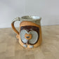 Stoneware Owl Mug