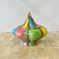 Vintage Italian Rainbow Iridescent Porcelain Candy Dish