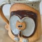 Stoneware Owl Mug