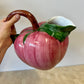 Vintage Hand Painted Ceramic Tomato Pitcher