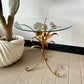 Vintage Hollywood Regency Hans Kogl Style Gold Gilt Side Table