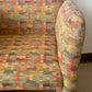 Vintage Postmodern Chiclet Style Arm Chairs