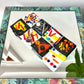 Postmodern Artist-made Fused Glass Decorative Plate