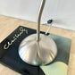 Vintage Brushed Steel Space Age Adjustable Tri-Head Table Lamp