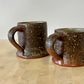 Pair Vintage 2003 Studio Pottery Mugs