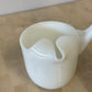 Vintage Westmoreland Milk Glass Punch Bowl Ladle