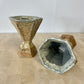 Vintage Studio Pottery Hexagon Goblets