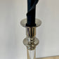 Vintage Lucite & Silverplate Candlesticks