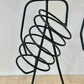 Postmodern Memphis Style Wire Wine & Glassware Rack Pair