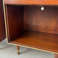 Pair MCM RWay Walnut Nightstands
