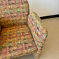 Vintage Postmodern Chiclet Style Arm Chairs