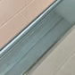 Milo Baughman Style Mid Century Chrome and Glass Coffee Table
