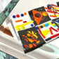 Postmodern Artist-made Fused Glass Decorative Plate