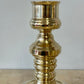 Vintage Chunky Brass Candlesticks