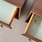 Pair MCM RWay Walnut Nightstands