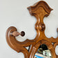 Antique Walnut “Medusa” Hall Tree